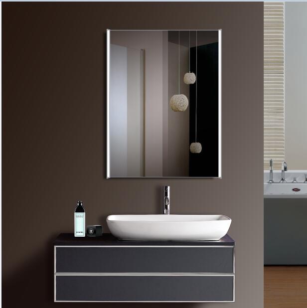 how to install an led bathroom mirror